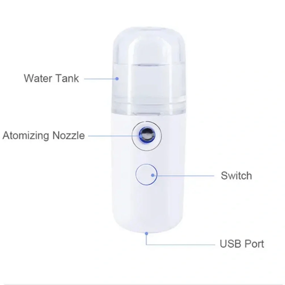Elle Pink Nano Mist Sprayer